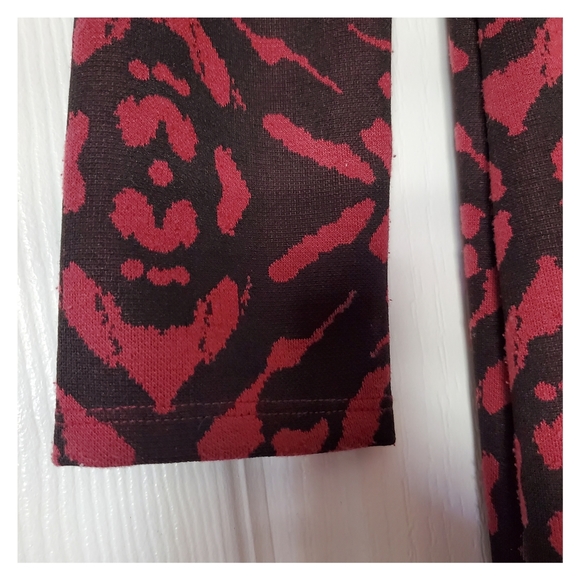 Pink and Black Patterned Tunic Dress - Picture 9 of 14